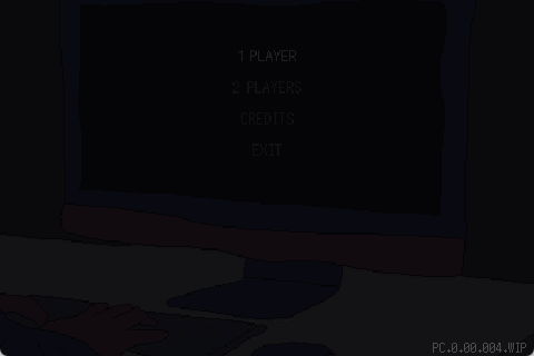 Main menu and screen transitions