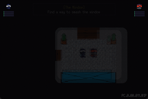 Split screen co-op with player position markers