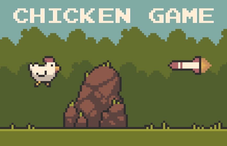 Promotional art for EPIC CHICKEN GAME