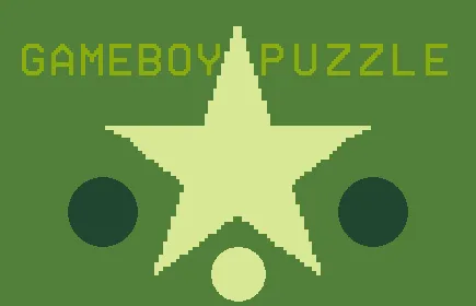 Promotional art for GAMEBOY PUZZLE
