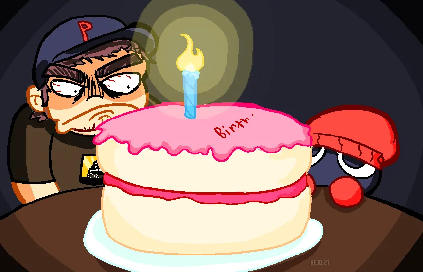 Promotional art for Happy Birthday, Ninjamuffin99!