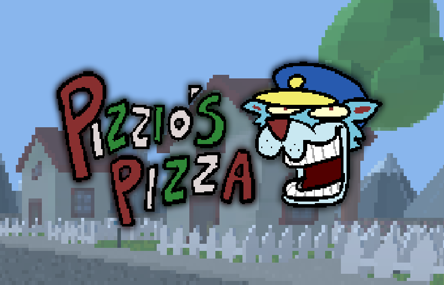 Promotional art for Pizzio's Pizza