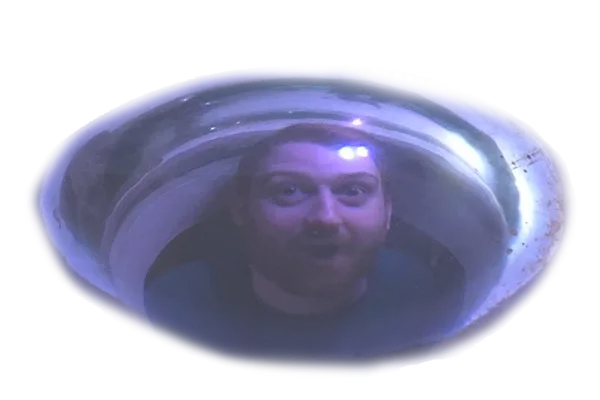 Benny at the aquarium